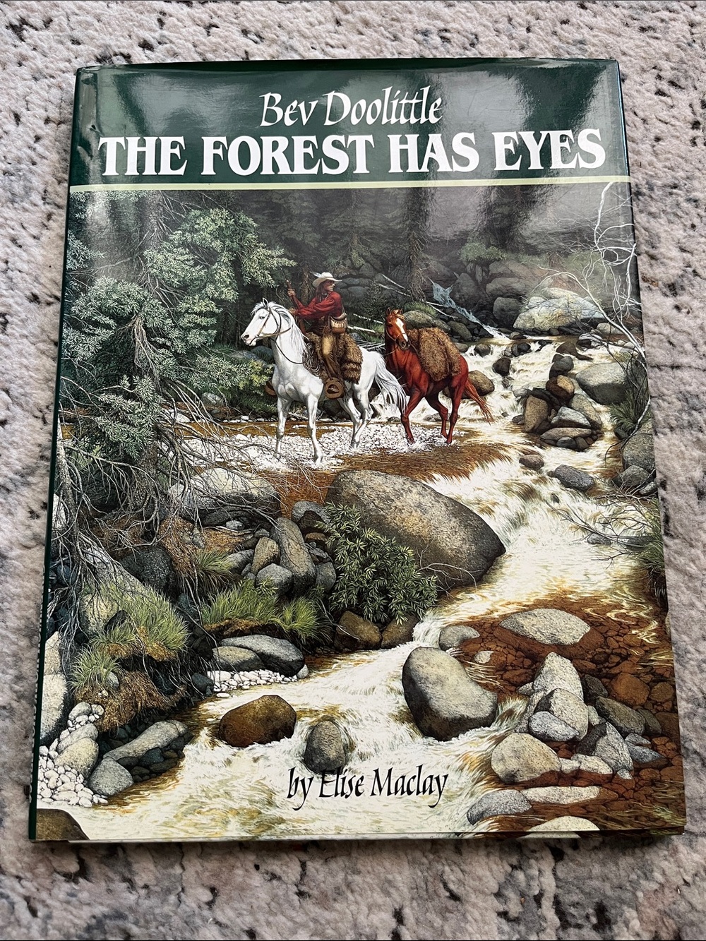 Bev Doolittle "The Forest Has Eyes" hardback Art Print Book